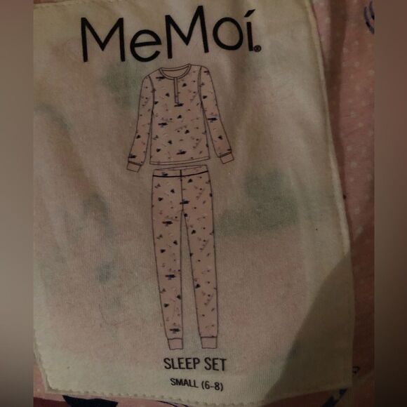 New Women's Holiday Winter Pajamas Ski Chalet Set Small 6-8 Sleep Set In a Bag - Picture 7 of 9